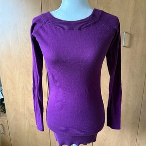 Forever 21 Purple Knit Sweater Sz. M